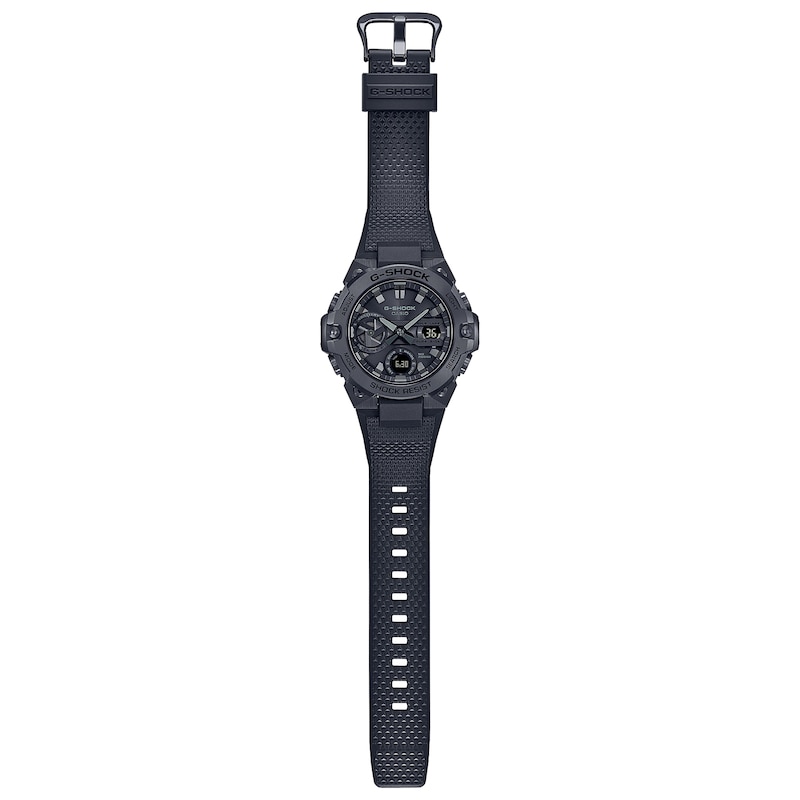 G-Shock GST-B400BB-1AER Men's G-Steel Black Resin Strap Watch