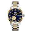 Thumbnail Image 0 of Rotary Men's Blue Open Heart Dial Two Tone Bracelet Watch