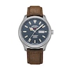 Thumbnail Image 0 of Rotary Men's Blue Dial Brown Nylon Strap Watch
