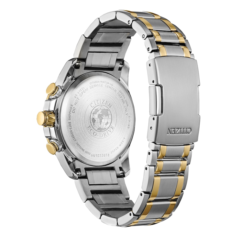 Citizen Eco-Drive Men's Perpetual Chrono A.T Bracelet Watch