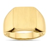 Thumbnail Image 0 of Men's Sterling Silver & 18ct Gold Plated Vermeil Signet Ring