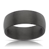 Thumbnail Image 0 of Men's Carbon Fibre Black Tone Brushed Ring