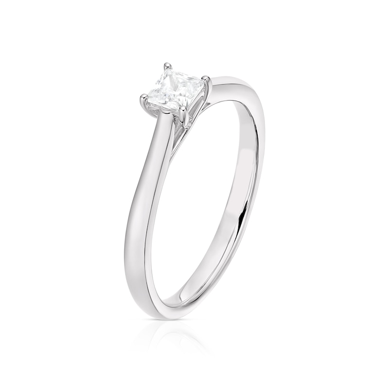 The Forever Diamond Platinum 0.25ct Diamond Solitaire Ring