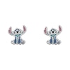 Thumbnail Image 1 of Silver Tone Disney Stich Stud Earrings & Trinket Set