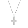 Thumbnail Image 0 of Sterling Silver Mini Cross Pendant Necklace
