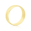 Thumbnail Image 1 of 18ct Yellow Gold 6mm Heavy D Shape Ring