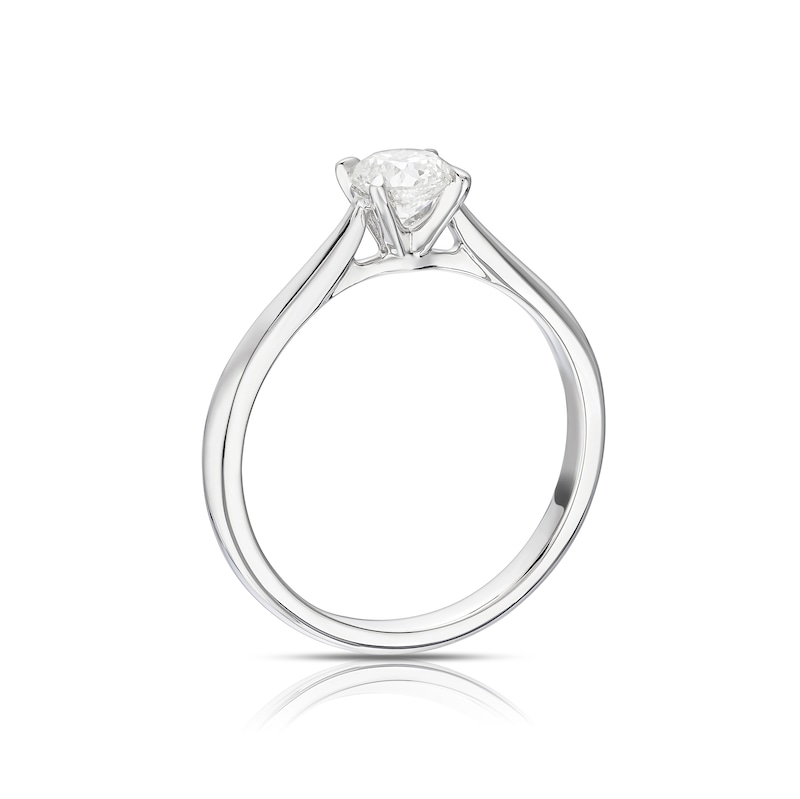 Main Image 3 of The Forever Diamond Platinum 0.50ct Diamond Solitaire Ring