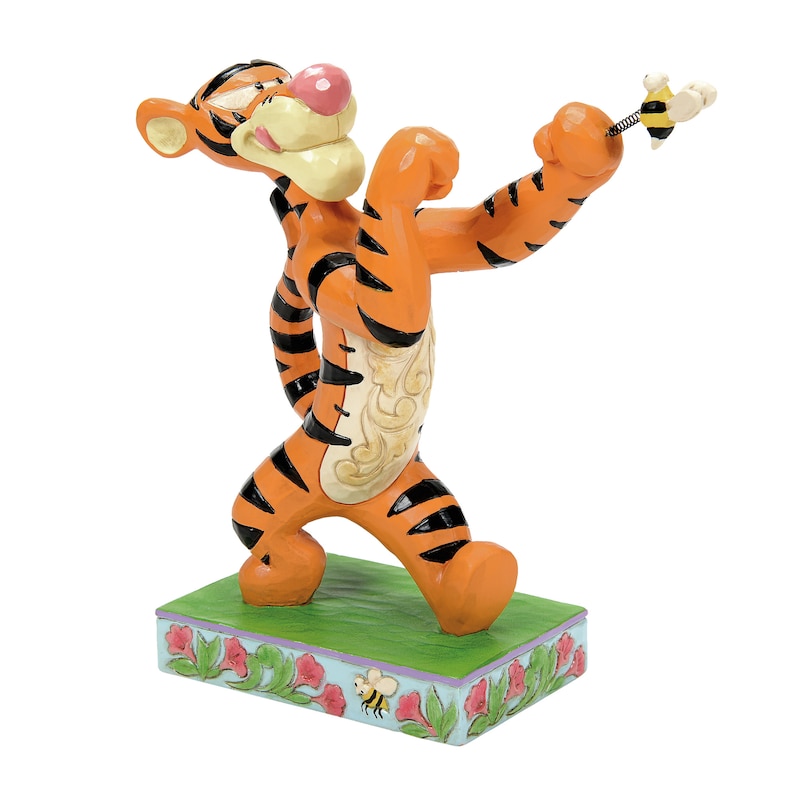 Main Image 1 of Tigger Fighting A Bee Figurine