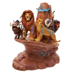 Lion King Carved In Stone Figurine