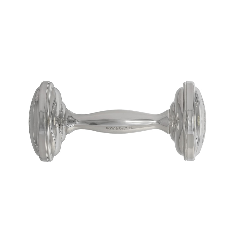 Main Image 2 of Silver Plated Baby Rattle