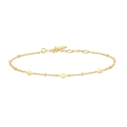 Ania Haie Gold Tone Disc Station Bracelet