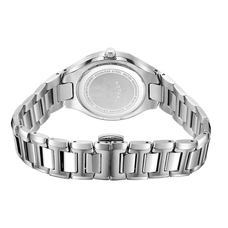 Main Image 3 of Rotary Ladies' Contemporary Stainless Steel Bracelet Watch