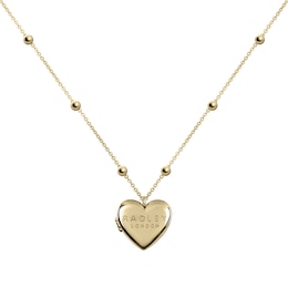 Radley 18ct Gold Plated Heart Locket Necklace