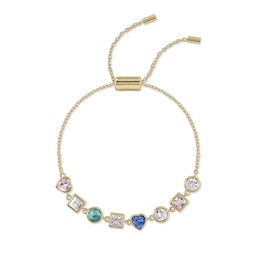 Radley 18ct Gold Plated Multi Stone Friendship Style Bracelet