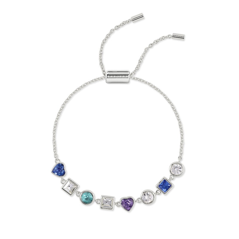 Main Image 1 of Radley Silver Tone Multi Stone Friendship Style Bracelet