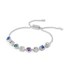 Thumbnail Image 2 of Radley Silver Tone Multi Stone Friendship Style Bracelet