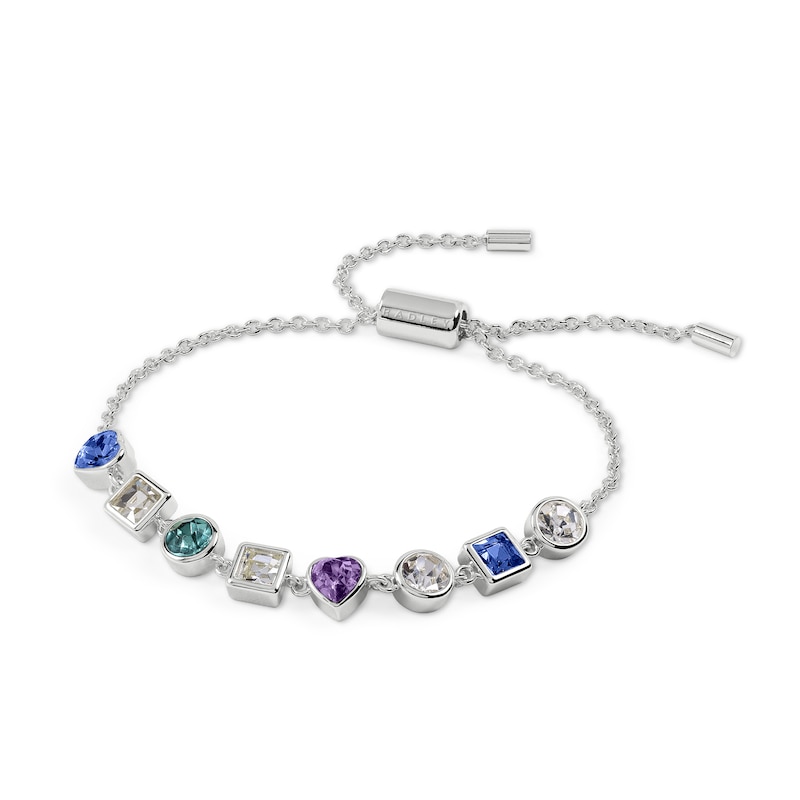 Main Image 2 of Radley Silver Tone Multi Stone Friendship Style Bracelet