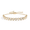 Thumbnail Image 1 of Radley 18ct Pale Gold Plated Heart Stone Set Bracelet