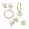 Thumbnail Image 2 of Radley 18ct Gold Plated Bobble Hoop Earring & Charm Set