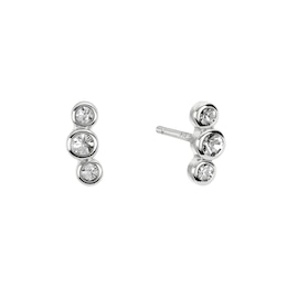 Radley Sterling Silver Cluster Stud Earrings