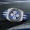 Thumbnail Image 8 of Bulova 150th Anniversary SHELBY® Racer Chronograph Limited Edition Men's Strap Watch