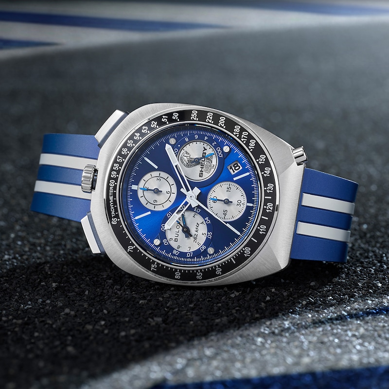 Main Image 8 of Bulova 150th Anniversary SHELBY® Racer Chronograph Limited Edition Men's Strap Watch