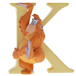 Disney Enchanting Alphabet King Louie Ornament - K