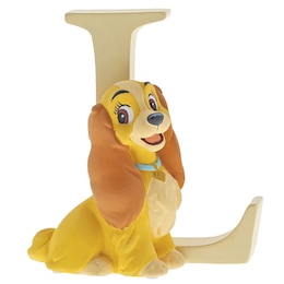 Disney Enchanting Alphabet Lady Ornament - L