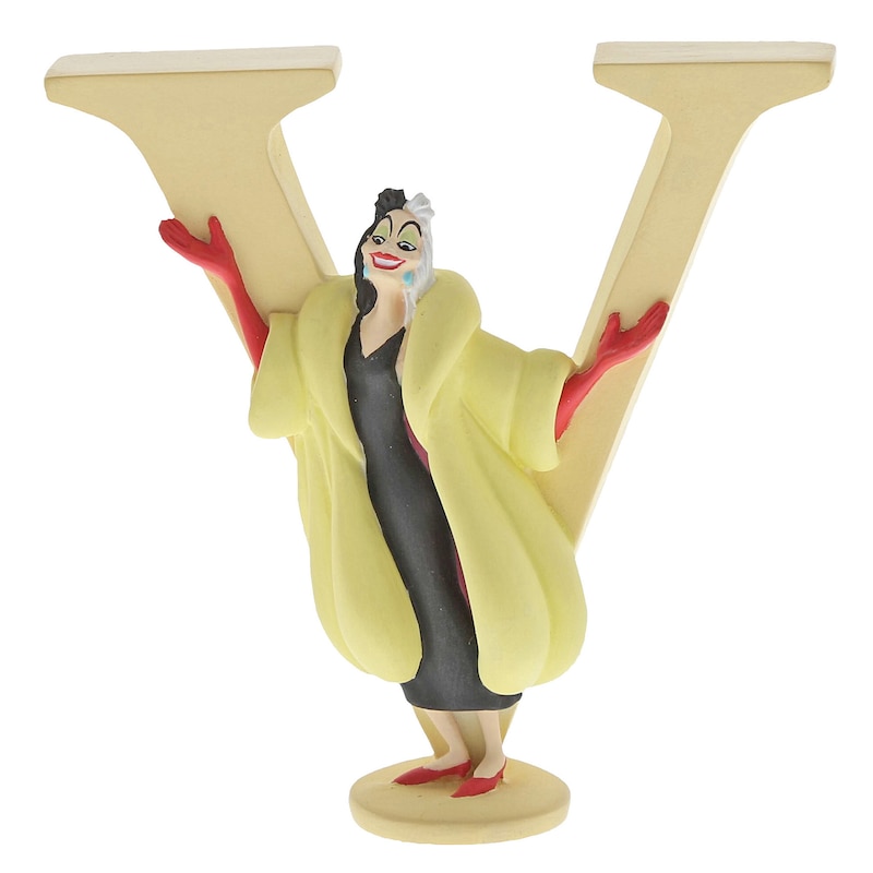 Main Image 1 of Disney Enchanting Alphabet Cruella De'Ville Ornament - V