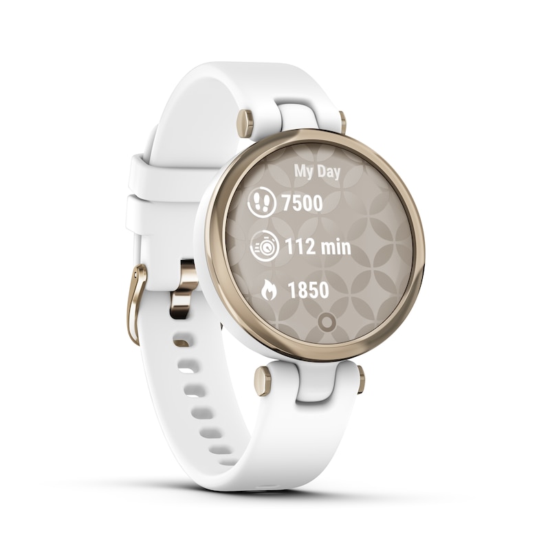 Garmin Lily Sport White Silicone Strap Smartwatch | H.Samuel