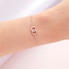 Thumbnail Image 3 of Olivia Burton Bejewelled Interlink Rose Gold Tone Bracelet