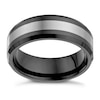 Thumbnail Image 0 of Tungsten & Black Ceramic Men's Ring