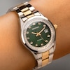 Thumbnail Image 4 of Sekonda Catherine Ladies' Crystal Two Tone Bracelet Watch