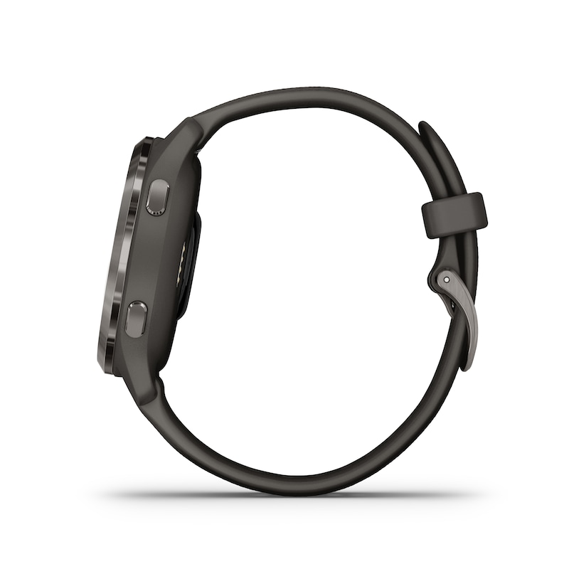 Garmin Venu 2S Ladies' Grey Silicone Strap Smartwatch