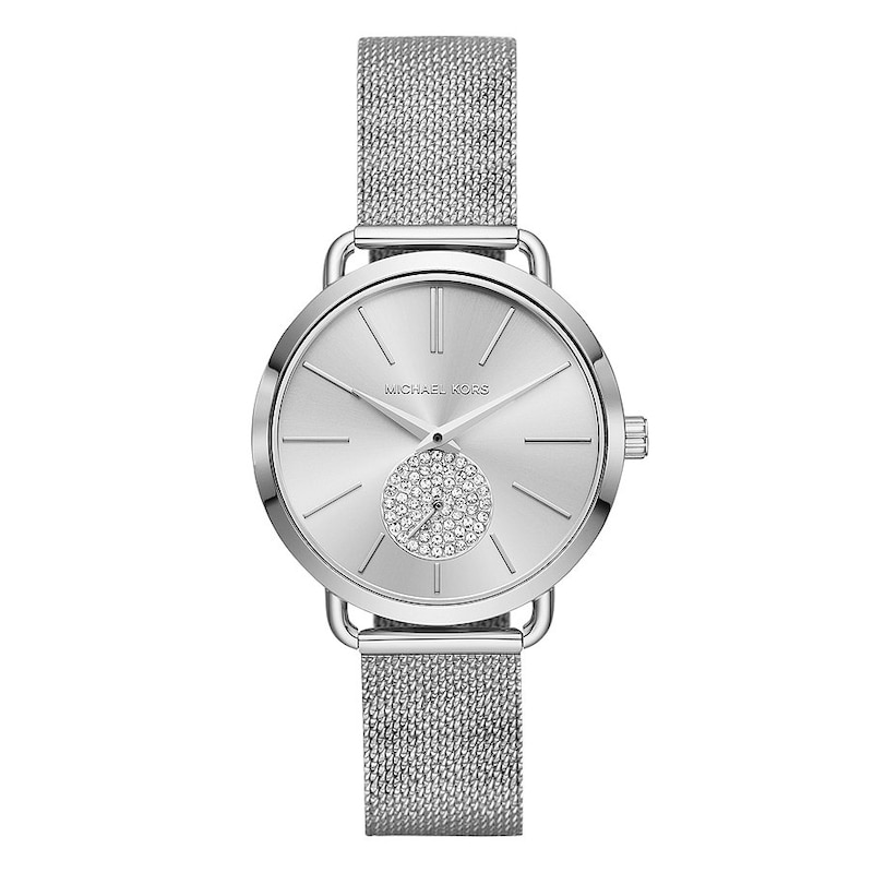 Michael Kors Portia Ladies' Stainless Steel Bracelet Watch