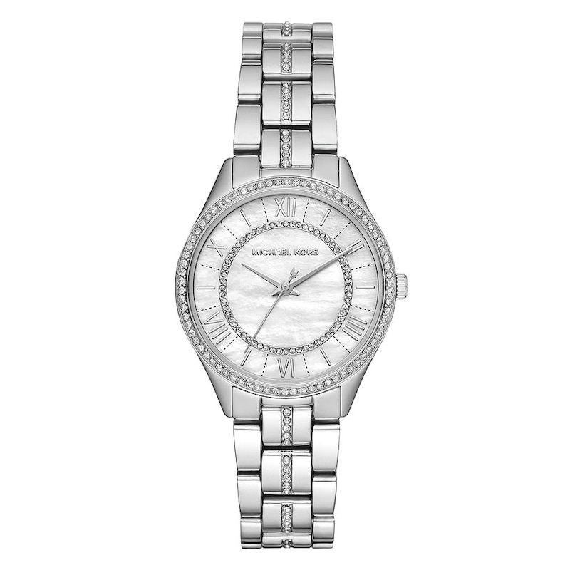 Michael Kors Lauryn Ladies' Stainless Steel Bracelet Watch | H.Samuel