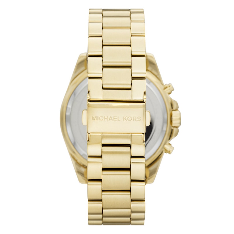 Michael Kors Bradshaw Ladies' Gold Tone Bracelet Watch | H.Samuel