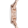 Thumbnail Image 1 of Michael Kors Ritz Ladies' Rose Gold Crystal Stainless Steel Bracelet Watch