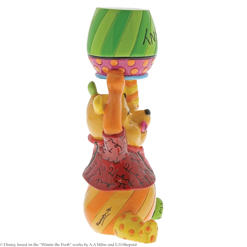 Disney Britto Winnie The Pooh Honey Pot Figurine