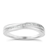 Thumbnail Image 1 of 9ct White Gold Baguette Cut Diamond Eternity Ring