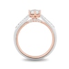 Thumbnail Image 1 of Enchanted Disney Fine Jewellery Diamond 0.33ct Aurora Ring