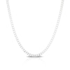 Thumbnail Image 0 of Men's Silver Flat Curb Chain 22''