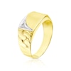 Thumbnail Image 1 of 9ct Yellow Gold Diamond Signet Ring