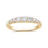 Thumbnail Image 1 of 9ct Yellow Gold 0.50ct Diamond Graduated Eternity Ring