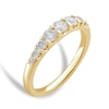 Thumbnail Image 2 of 9ct Yellow Gold 0.50ct Diamond Graduated Eternity Ring