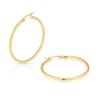 Thumbnail Image 0 of 9ct Yellow Gold Small Sparkle Hoop Earrings