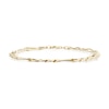 Thumbnail Image 1 of 9ct Yellow Gold 9'' Figaro Chain Bracelet