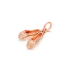 Thumbnail Image 1 of Rose Gold Plated Ballerina Shoes Charm