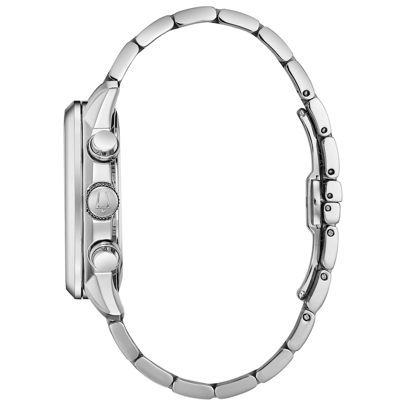 Bulova Classic Sutton Big Date Stainless Steel Bracelet Watch