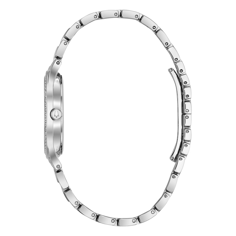 Bulova Crystal Phantom Ladies' Stainless Steel Bracelet Watch